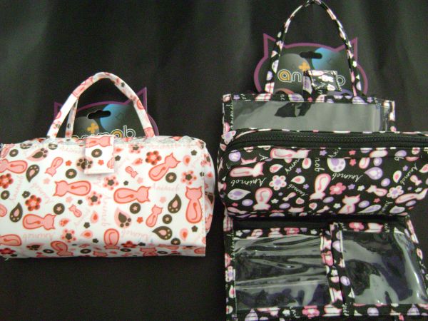 Necessaire e porta Maquiagem Branca Animob
